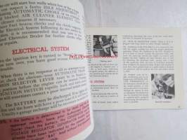 Corvette 1965 Owner&#039;s guide -Omistajan käsikirja