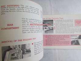 Corvette 1965 Owner&#039;s guide -Omistajan käsikirja