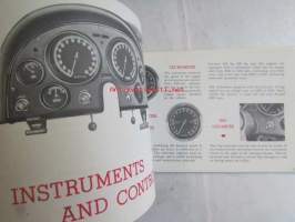Corvette 1965 Owner&#039;s guide -Omistajan käsikirja