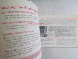 Corvette 1965 Owner&#039;s guide -Omistajan käsikirja