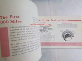 Corvette 1965 Owner&#039;s guide -Omistajan käsikirja