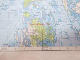 Kumlinge 1023 topografinen kartta 1:100 000 195?