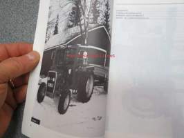 Massey-Ferguson 240 traktori käyttöohjekirja ja varaosakuvasto  (1981)