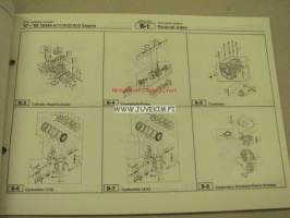 Kawasaki JS440-A11/A12/A13 parts catalog -varaosaluettelo