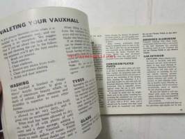 Vauxhall Viva &amp; Magnum Handbook 1975 -käyttöohjekirja englanniksi