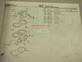 Kawasaki JB650-A1(Jet Mate) parts catalog -varaosaluettelo