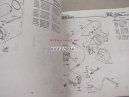 Kawasaki JB650-A1(Jet Mate) parts catalog -varaosaluettelo
