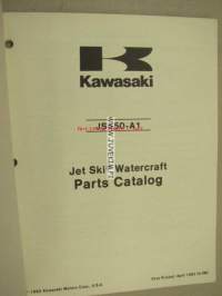 Kawasaki JS550-A Jet Ski Watercraft -varaosaluettelo