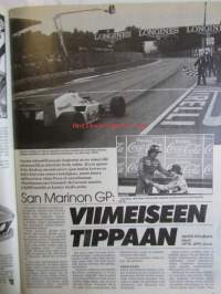 Vauhdin Maailma 1986 nr 6 -mm. VM maistelee Volvo 480 ES, Honda VFR 750, Toyota MR2, Toyota Corolla FX ja Pieni punainen custom, Ralli-MM Korsika kaiken loppu,