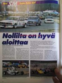 Vauhdin Maailma 1986 nr 6 -mm. VM maistelee Volvo 480 ES, Honda VFR 750, Toyota MR2, Toyota Corolla FX ja Pieni punainen custom, Ralli-MM Korsika kaiken loppu,