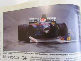 Vauhdin Maailma 1997 nr 6 -mm. Helsinki Thunder GT-autot &amp; F3000, Formula 1 Imola, Monaco, Rata-SM, Kuorma-autojen EM Espanja ja Ranska, Rallicrossia EM-Itävalta &amp;