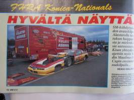 Vauhdin Maailma 1997 nr 6 -mm. Helsinki Thunder GT-autot &amp; F3000, Formula 1 Imola, Monaco, Rata-SM, Kuorma-autojen EM Espanja ja Ranska, Rallicrossia EM-Itävalta &amp;