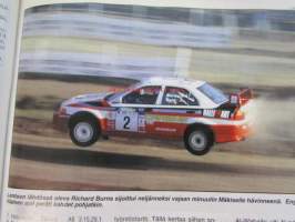 Vauhdin Maailma 1998 nr 6 -mm. Neste Rally Finlandin radiointi - rajoittamista vai kaupallisuutta vai?, Rata-SM Ahvenisto, Sukunimestä on etua, Ruotsalainen