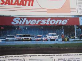 Vauhdin Maailma 1998 nr 6 -mm. Neste Rally Finlandin radiointi - rajoittamista vai kaupallisuutta vai?, Rata-SM Ahvenisto, Sukunimestä on etua, Ruotsalainen