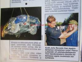 Vauhdin Maailma 1999 nr 10 -mm. Talliralli Rallimiesten sopimusruletti, Hyundai WRC, Ralli-MM Kiina, Neste Rallyn jälkipoltot, Ralli-Sm Uusikaupunki, Karting-MM