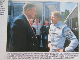 Vauhdin Maailma 1999 nr 10 -mm. Talliralli Rallimiesten sopimusruletti, Hyundai WRC, Ralli-MM Kiina, Neste Rallyn jälkipoltot, Ralli-Sm Uusikaupunki, Karting-MM