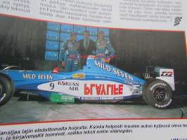 Vauhdin Maailma 1999 nr 2 -mm.Helsinki Thunder Onko katuradalla tulevaisuutta?, Ralli-SM Tunturiralli uusia ryhmävoittajia, Ralli-MM Monte Carlo Mäkinen Monacon