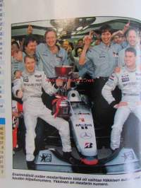 Vauhdin Maailma 1998 nr 11 -mm. AKK:n ensi vuosi Avoin SM-sarja ja muuta mukavaa, Formula 1 Japani Loppuhuipentuma, CART Huoston ja Australia JJ:n loppukiri alkoi,