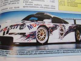 Vauhdin Maailma 1996 nr 6 -mm. Formula 1 GP:t Eurooppa ja San Marino ja Monaco, Kotimaan ratatestipäivät Sport 2000 ja SS-luokat, VM esittelee kemiläisen Esort