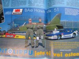 Vauhdin Maailma 1996 nr 6 -mm. Formula 1 GP:t Eurooppa ja San Marino ja Monaco, Kotimaan ratatestipäivät Sport 2000 ja SS-luokat, VM esittelee kemiläisen Esort