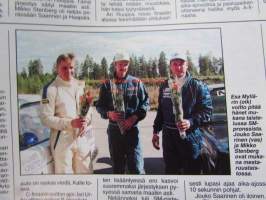 Vauhdin Maailma 1999 nr 9 -mm. Ralli-MM Jyväskyla vuosisadan viimeinen sorasirkus, 1000 Lakes Historic Rally Jyväskylä Porschet kukistuivat, Ralli-SM nuoret ja