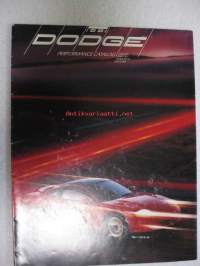 Dodge 1991 Performance Catalog Daytona Shadow ES Spirit R/T Stealth - myyntiesite / juliste