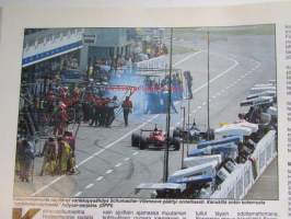 Vauhdin Maailma 1996 nr 8 -mm. Ralli-MM Argentiina Tommi ei ole mikään pommi, Junnu ja Naiset SM Tikkisen vuoro, F-Cup Vammala ja vettä tuli, Formula 1 Ranska