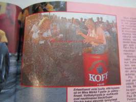 Vauhdin Maailma 1996 nr 8 -mm. Ralli-MM Argentiina Tommi ei ole mikään pommi, Junnu ja Naiset SM Tikkisen vuoro, F-Cup Vammala ja vettä tuli, Formula 1 Ranska