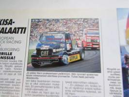 Vauhdin Maailma 1996 nr 8 -mm. Ralli-MM Argentiina Tommi ei ole mikään pommi, Junnu ja Naiset SM Tikkisen vuoro, F-Cup Vammala ja vettä tuli, Formula 1 Ranska