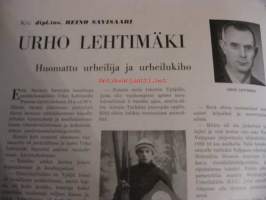 Hiljainen Urheilija - Joululehti 1951 Kuuromykkäin Urheiluliitto