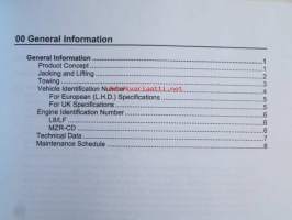 Mazda 5 Training Manual