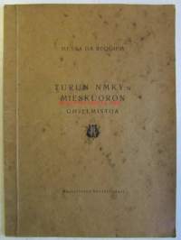 Messa da Requiem. Painettu 1944. Turun NMKY:n mieskuoron ohjelmistoa 1897