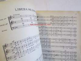 Messa da Requiem. Painettu 1944. Turun NMKY:n mieskuoron ohjelmistoa 1897
