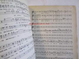 Messa da Requiem. Painettu 1944. Turun NMKY:n mieskuoron ohjelmistoa 1897