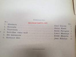 Miesäänisiä lauluja 26. vihko Sortavalan laulujuhliin 1926