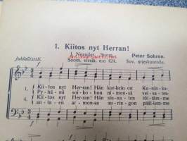 Lauluja muilta mailta. Miesäänisten laulukuntien ohjelmiston IV vihko 1940