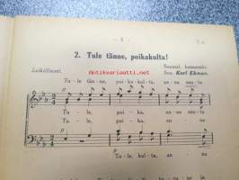 Uusia kotimaisia lauluja ja sovituksia II. Miesäänisten laulukuntien ohjelmistoa VII vihko