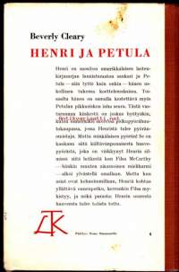 Henri ja Petula, 1967. Lasten toivekirjasto