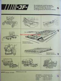 JF RS 290-320X 340X-420X Rotary Rake Spare Parts List -2