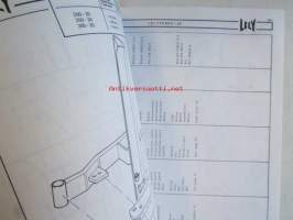 Lely Lelyterra 20 parts list -varaosaluettelo 200-20 250-20 300-20