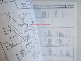 Lely Lelyterra 20 parts list -varaosaluettelo 200-20 250-20 300-20