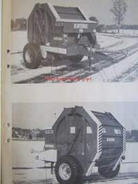Krone No. 280-4 Instruktionsbok och Reservdelslista rundbalspress - KR 150; fråm maskin-nr 5110 - KR 180; fråm maskin-nr 1060 -Maatalouskone