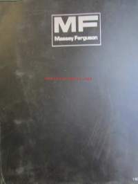 Massey-Ferguson MF 595 Parts Book -varaosaluettelo 4:llä eri kielellä.