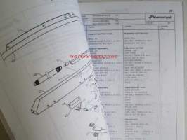 Kvernerland  Model Trailer model 7510/7512/7515 - Mounted model 7554/7556/7558, Reservedelskatalog Rundballepakkere, Spare Parts List Round Bale Wrappers / Trailed