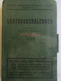 Lantbrukskalender 1931 -maatalouskalenteri