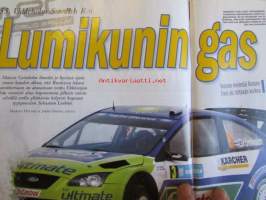 Vauhdin Maailma 2007 nr 3 -mm. Ralliautojen vakuutukset, Ralli-MM Ruotsi ja Norja, Ralli-SM Nilsiä, Viron Rallisarja, Kansaiväliset Rallisarjat Kemi, Iltaralli ja