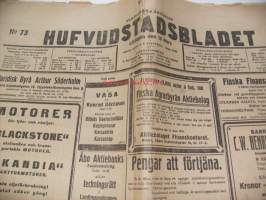 Huvudstadsbladet 15.3.1919 nr 73