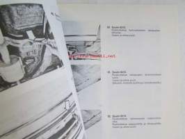 Volvo Huoltokäsikirja Osa 1 (14) Korin huolto 66  -Korjaus ja huolto