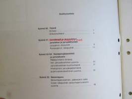Volvo Huoltokäsikirja Osa 5 Jarrut 343  -Korjaus ja huolto