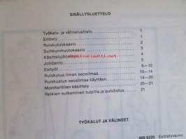 Volvo Huoltokäsikirja Osa 1 (18) Korin huolto 343  -Korjaus ja huolto